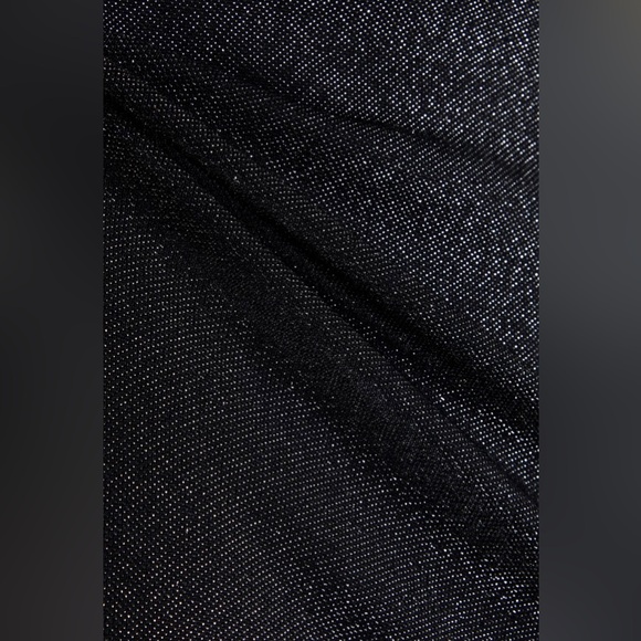 ROTATE BIRGER CHRISTENSEN cropped metallic stretch-jersey turtleneck top - Picture 4 of 6